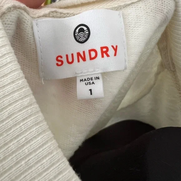 Sundry Striped Sweater - Picture 4 of 9